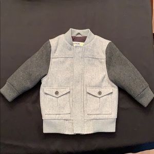 Gray Infant Boy Oshkosh Jacket EUC